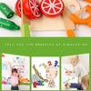 Simulation Kitchen Pretend Toy Wooden Classic Game Montessori Educational Toy for Children Kids Gift Cutting Fruit Vegetable