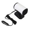 Car Heater 2 In 1 Cooling and Heating Compact Car Windshield Defroster Defogger 150W 12V White