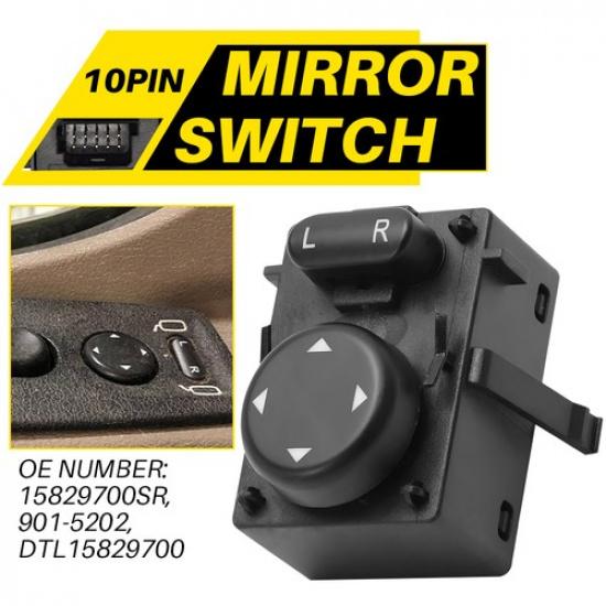 Left Driver Power Mirror Switch Control For 2008-2017 Freightliner Cascadia EOOK