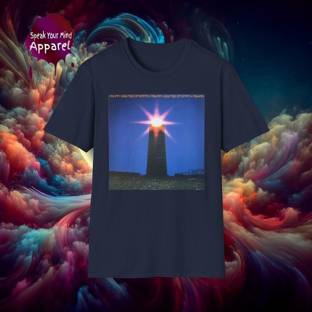 Soft Cotton T-Shirt. Ashra  New Age of Earth Unisex T-Shirt XXXXL