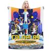 Coldplay Rockband Decken Flanell Sommer Tragbar Super Warm Überwurfdecke für Sofa Outdoor Steppdecke