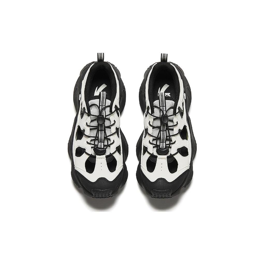 New Anta Breathable Sports Sandals Women's White Black 922428503-5