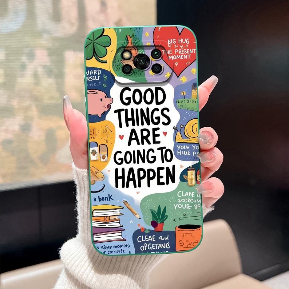 For Xiaomi Poco X3 Pro NFC GT Cases Cartoon Rabbit Lion Portable Anti-drop Lightweight Aesthetic Shell For Xiaomi PocoX3Pro Capa