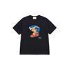 Aillaendeupeulojegteu Surfing Bear T-Shirt - Navy