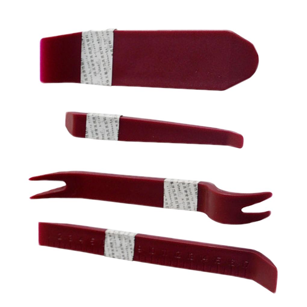 New 4\-Piece Interior Panel Removal Tools Car Audio Disassembly Plane Removal Tool Kit