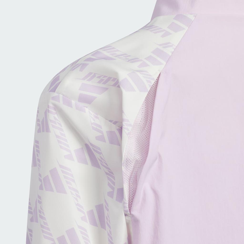 adidas Jackets & Coats Sportswear DANCE WOVEN Light Purple/White Children Aged 3 7 Years Old JC6892