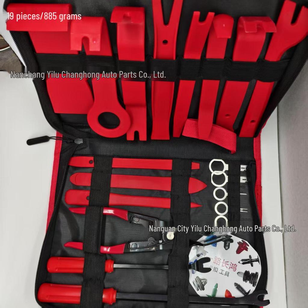 Kit de Levier et Tournevis pour Réparation d'Autoradio – 19/20/25/38/40/439PCS avec Sac à Outils