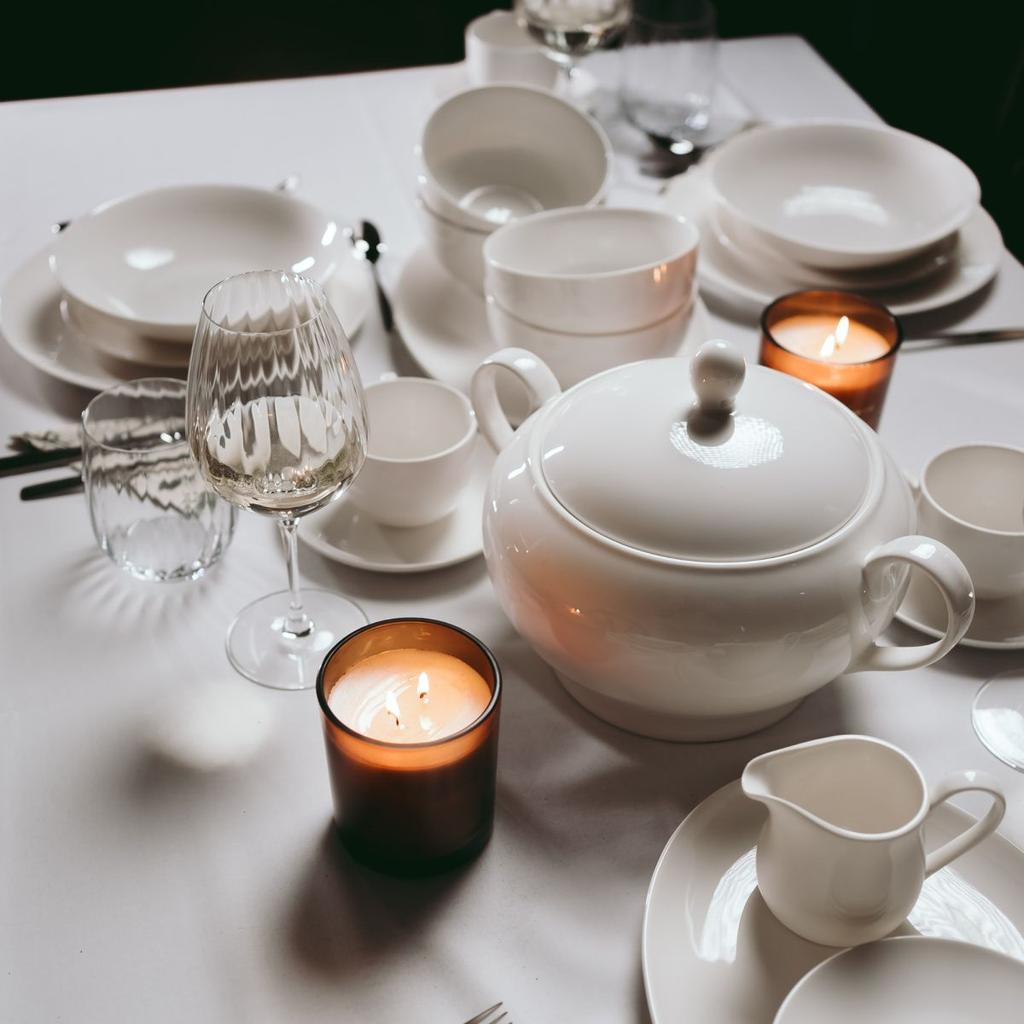 DUKA FELICIA Dinner Plate 26.7 White
