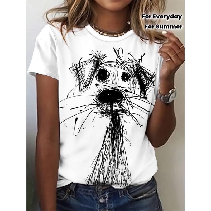 

Ladies casual daily T-shirt S