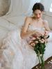 Sinseuden Fairy Ruffle Long Dress