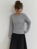 Deomiteun Oli Layered T-Shirt (Gray)