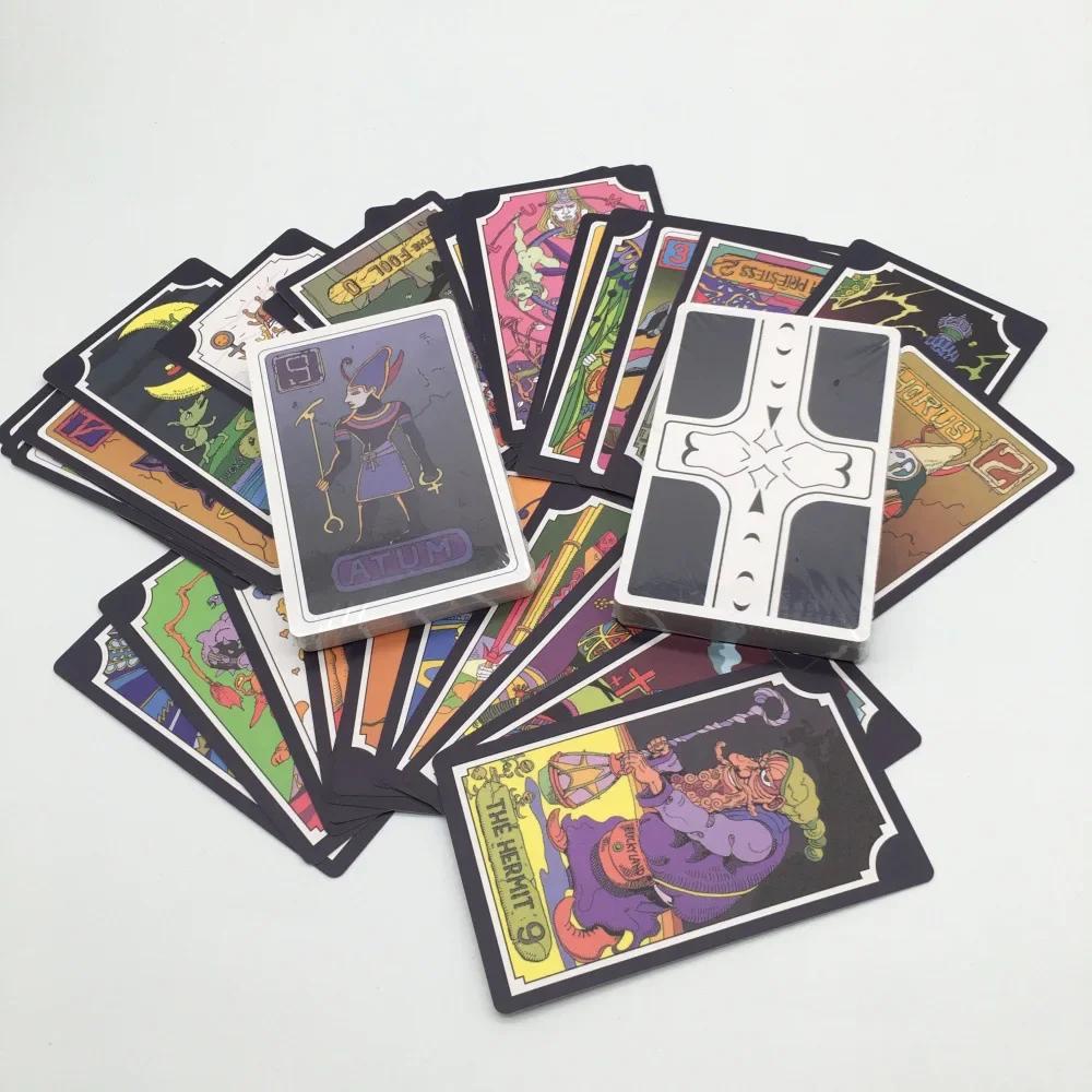31pcs/Set Anime JoJo's Bizarre Adventure Kujo Jotaro Cosplay Tarot Paper Poker Card Board Game Props