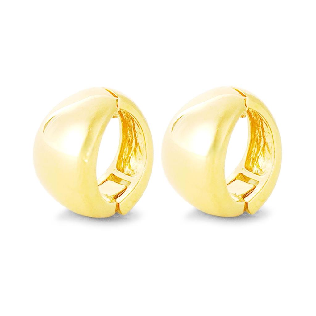 ESTELLE [Official] Women's Earrings, Silver with Yellow Gold Plated, 0776-0061-0000-0000