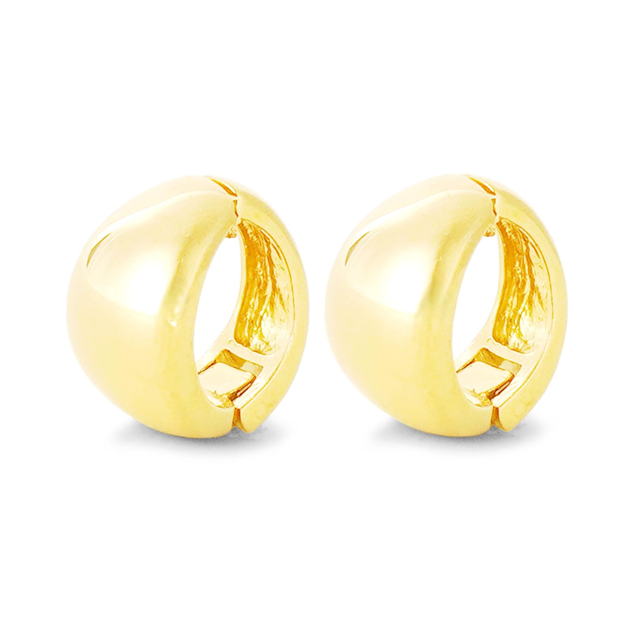 

ESTELLE [Official] Women s Earrings, Silver with Yellow Gold Plated, 0776-0061-0000-0000