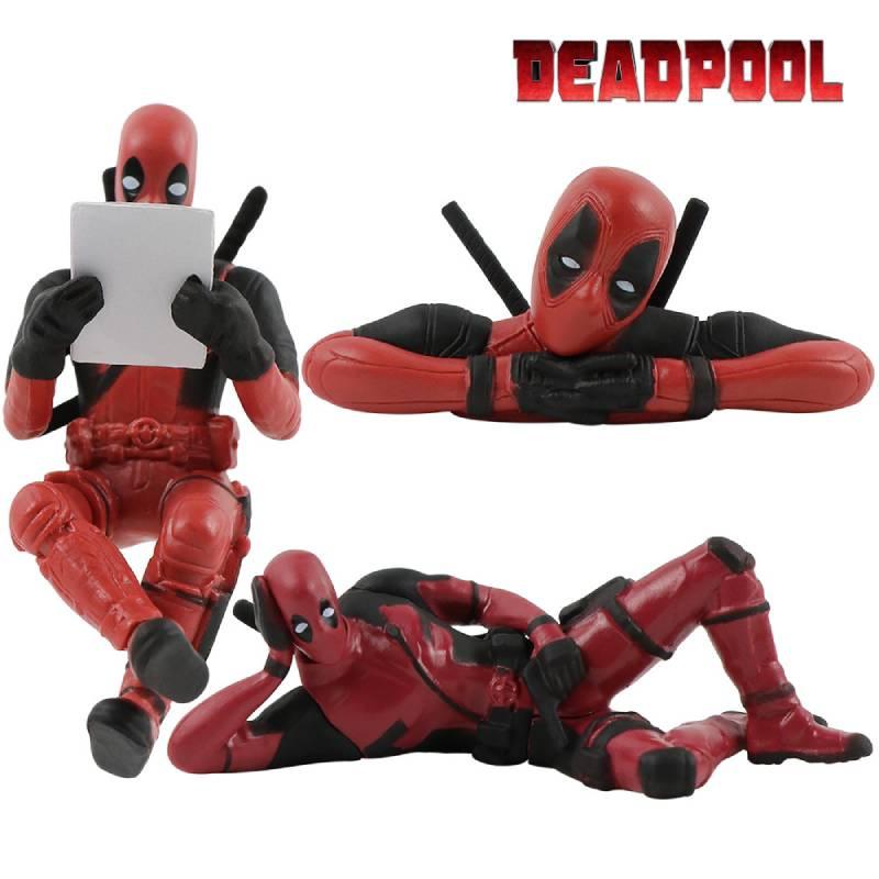 Cartoon Deadpool Pvc Figure Decorative Collectible Model For All Ages