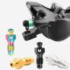Titanium Zinc Zinc Alloy Disc Brake Exhaust Bolts Oil Filling Vent Screw  Mountain Bike Accessories