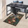 1PC peacock flowers Extra Large Non Slip Floor carpet, Office, family, Studio   Large Area Rug Indoor Rugs, Bold Statement Piece