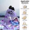 Futuristic Fashion Art Blanket Soft Throw Blanket For Home Bedroom Bed Sofa Travel Office Solid Christmas Blanket