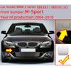 Vorderer Stoßfänger Abschlepphaken Abdeckung Kappe Auge Für BMW 5er E60 E61 LCI M-Sport 2004-2010 #51117897210 Hohe Qualität Spritzlackiert