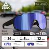 Peak Cycling Glasses for Day and Night Use, Outdoor Sports, Running, Marathon, Windproof, Men's Photochromic Bicycle Riding Glasses
