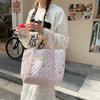 3 Cute Handbags Women's Bento Bags Large Capacity Quilted Padded Portable Commuter Bags