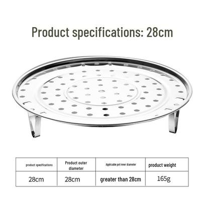 Multifunktionaler Dampfgarrost aus Edelstahl