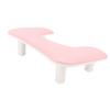 U Shaped Manicure Hand Rest Height Adjustatle Nail Arm Rest Stand Hand Rest Pillow for Nail Salon