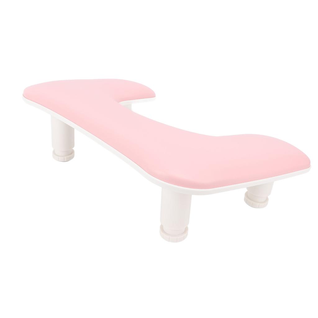 U Shaped Manicure Hand Rest Height Adjustatle Nail Arm Rest Stand Hand Rest Pillow for Nail Salon