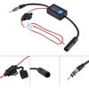 12V Universal Car FM AM Radio Antenna Signal Amplifier Booster Improve Reception Auto Stereo Parts