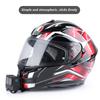 Motorcycle Helmet Chin Stand Mount Holder 360 Degree Rotation Bracket Compatible For Gopro10/9 Dji