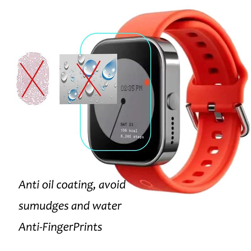3-teilige TPU-Hydraulik-Displayschutzfolie für Cmf Watch Pro Smartwatch, HD-klare Schutzfolie, wasserdichte Uhrenabdeckung, kein Glas