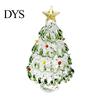 Glass Ornaments for Winter Decor Glazed Christmas Tree Figurine, Pulled Wire Desk Decor, Festive Table Centerpieces Holidays Mini Holiday Tabletop