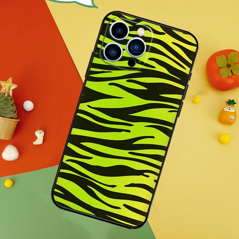Cyan Giraffe Leopard Zebra MAD PRINTS Case For iPhone 15 16 11 13 12 14 Pro Max Mini X XR XS 7 8 Plus Back Cover Shell