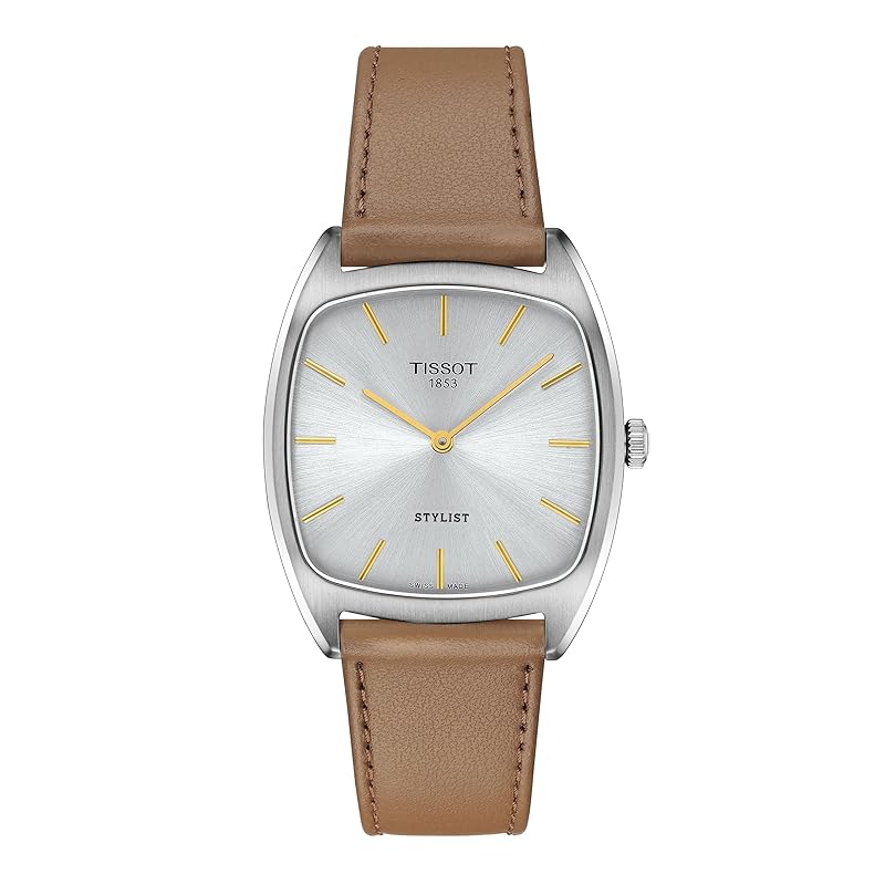 

[Tissot] watch TISSOT stylist [Regularly imported product] T1599091603100 men s silver dial