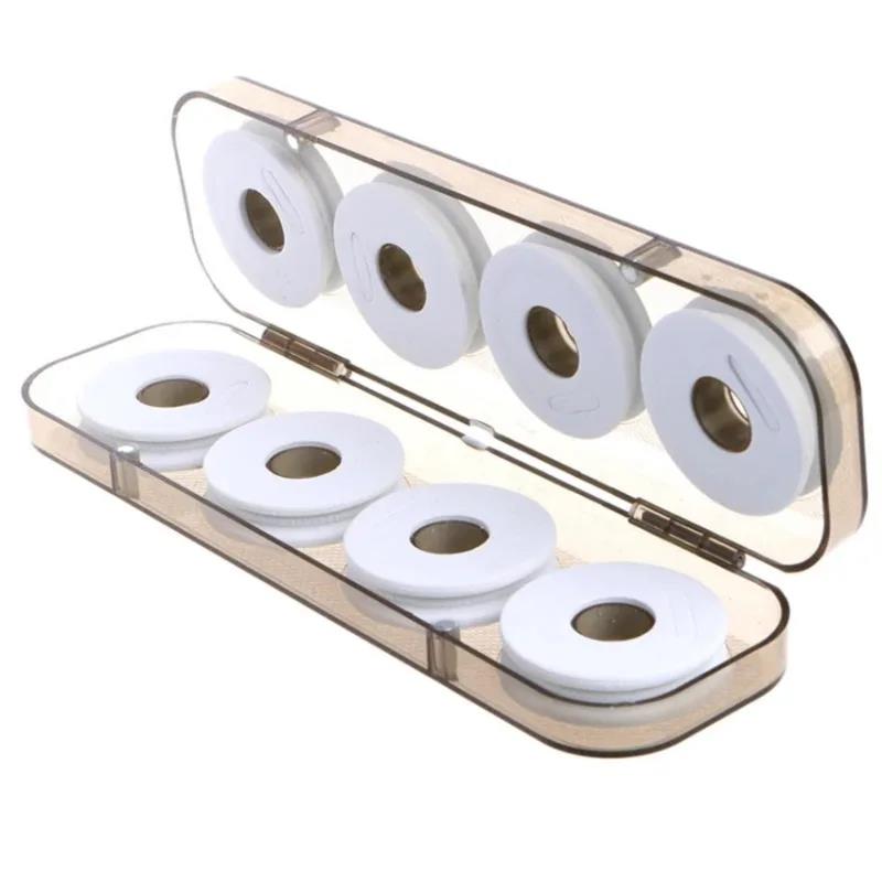 Transparent Fishing Line Box - Thickened Perforated Main Line Storage No Damage To Lines Large Capacity