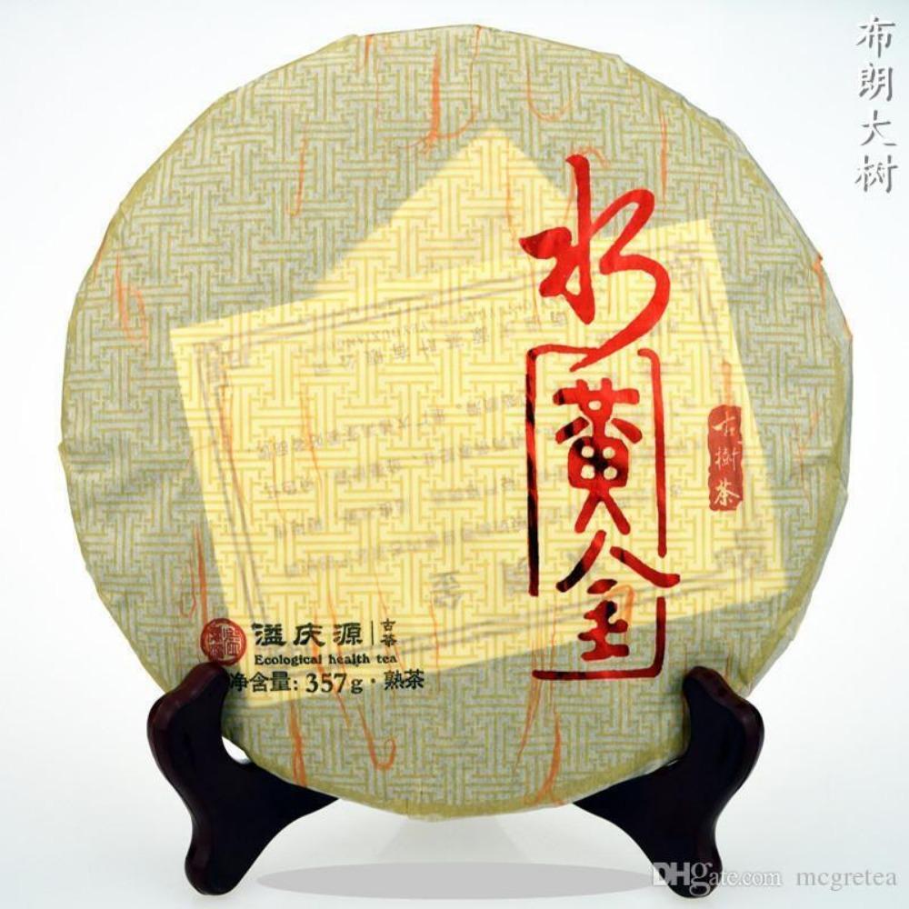 Чай Юньнань Хэйча перелив черный Пуэр Чай Мэнхай происхождение пуэр 357г — фото 3