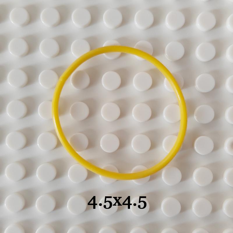Compact Particle Building Blocks 10pcs / Lot MY OWN CREATION High Tech Rubber Band 2x2 3x3 4x4 5x5 EV3 Fitting 85543 85544 Blocks Parts Playthings