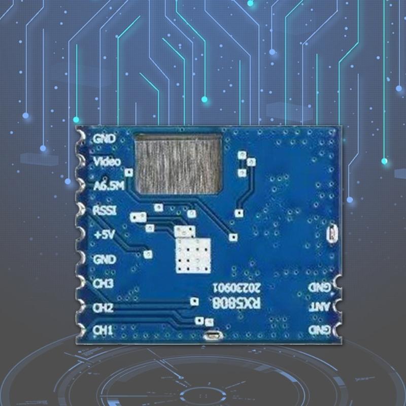 Wireless Audios Video Receiver Module with Stable Signal Easy Integration for DIY Electronics Projects for Enthusiasts