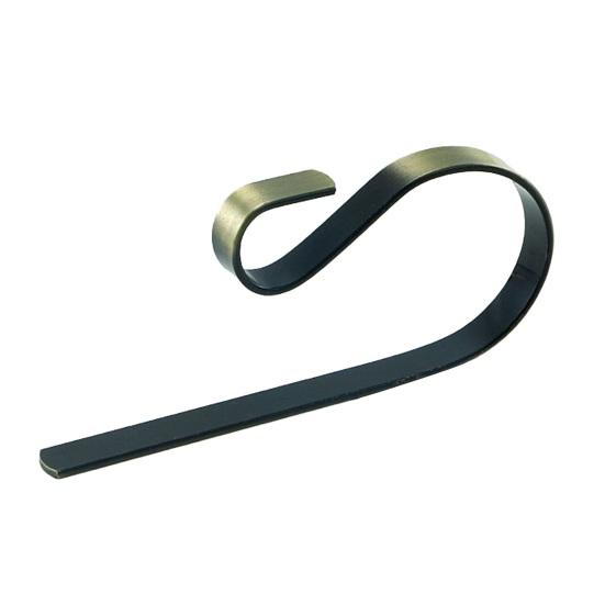 Yousheng Christmas Stocking Holder Non-Slip Silicone Pads Rust-Proof Metal Hanger Garlands Ornament Fireplace Staircase Decor