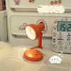 Kreative Mini-Schreibtischlampe LED Faltbar Tragbar Klein Nachtlicht Warme Farbe Augenschutz Lese-Schreibtischlampe mit Klemme