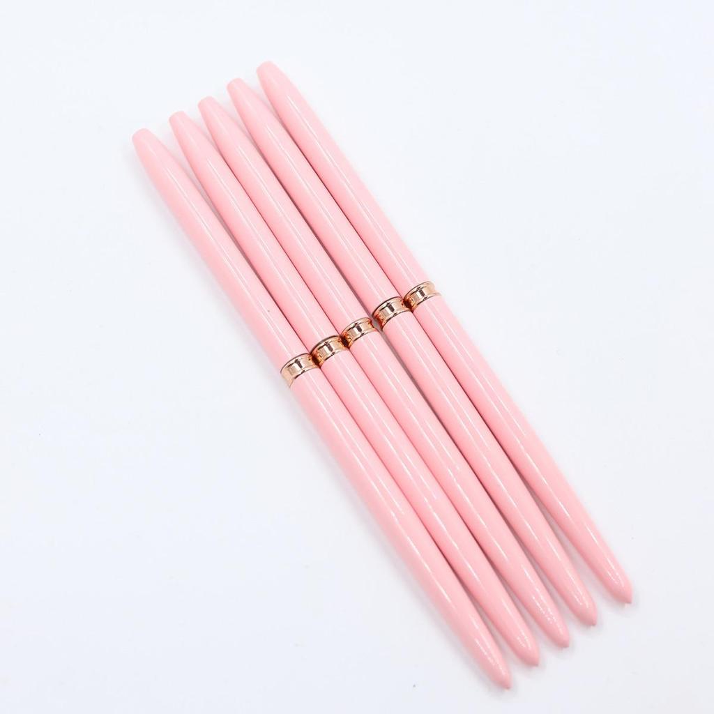 Set di Pennarelli Metallici a Bacchetta per Nail Art: Collezione Pennelli 5/8/12/20/25mm