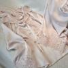 Fat mm catties lace ice silk pajamas long sleeves trousers loungewear set, free girlfriends loungewear spot