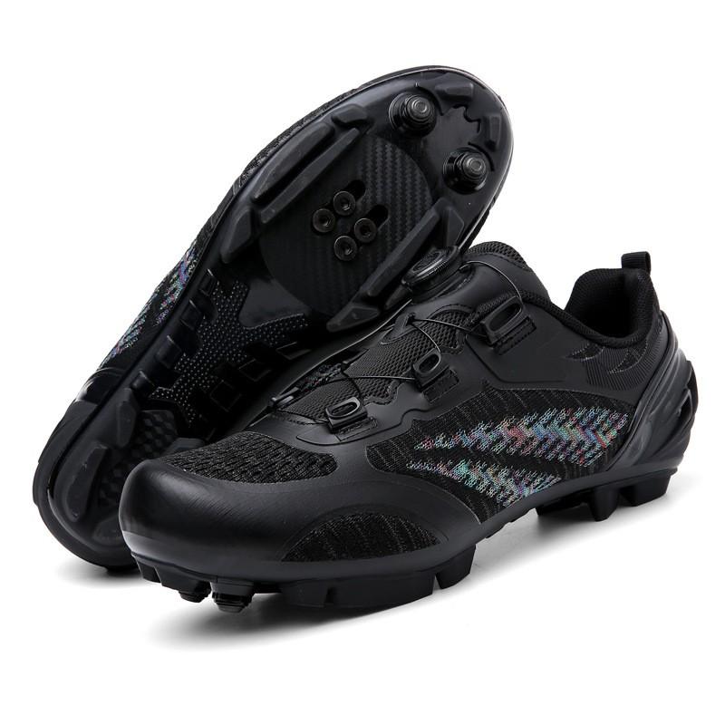 Cycling Shoes Men Women Road Bike Lock MTB Non-Lock Breathable Lightweight Outdoor