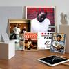 Kendrick Lamar Good Kid Maad City Hip Hop Music Album Cover Anime Posters Sticky Whitepaper Sticker DIY Room Bar Cafe Room Decor