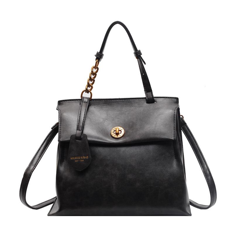 Premium Texture Retro Backpack Women's Autumn and Winter New Versatile Student Backpack Portable Commuter Bag Messenger Bag