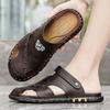 Fashion Platform Male Slipper Rubber Sabot Soft Men's Shoe Flat 2025 Style Original Low Price Summer Sale Y2k Designer Luxury Fun Slides