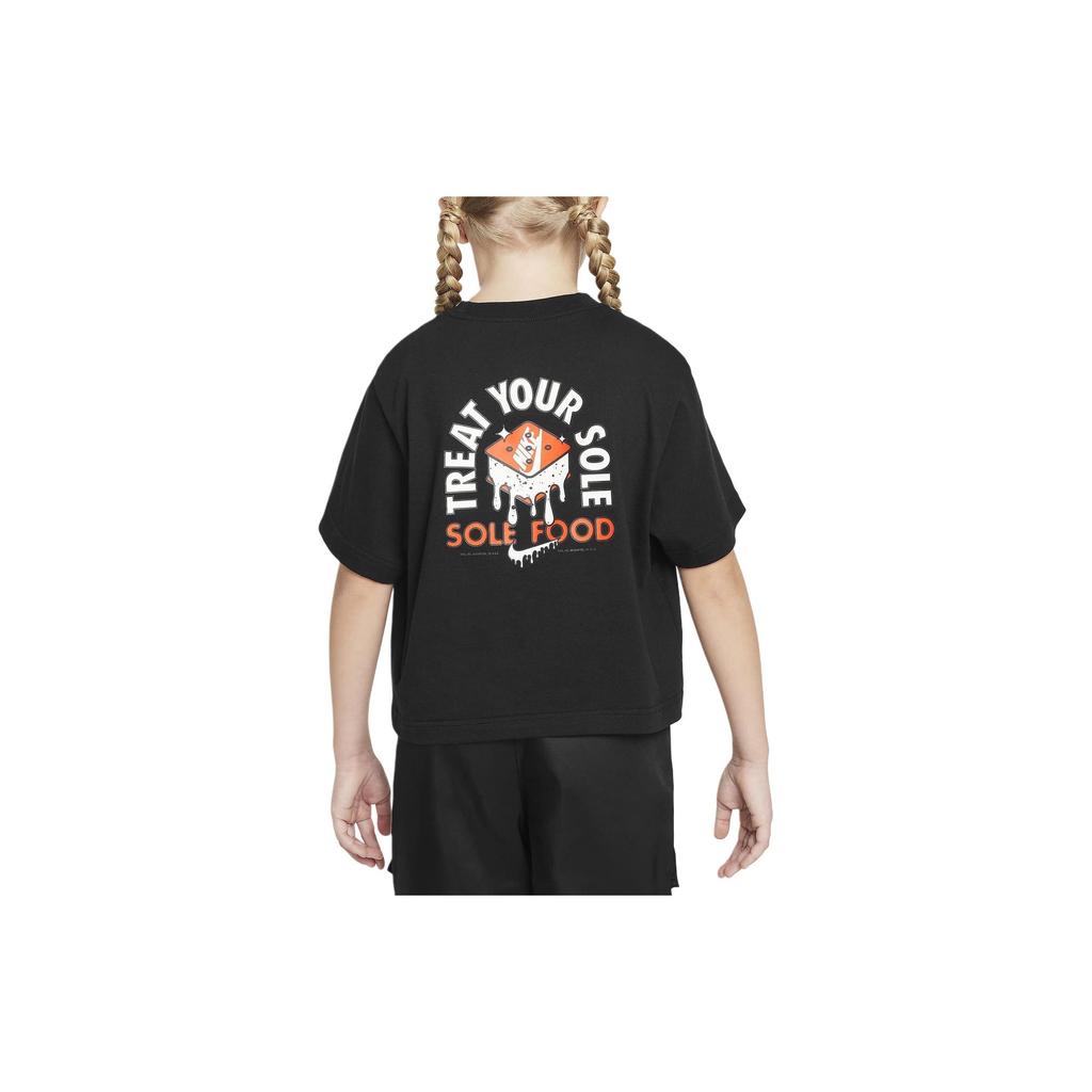 Nike T Shirt Sportswear Black Kids' FV5495-010