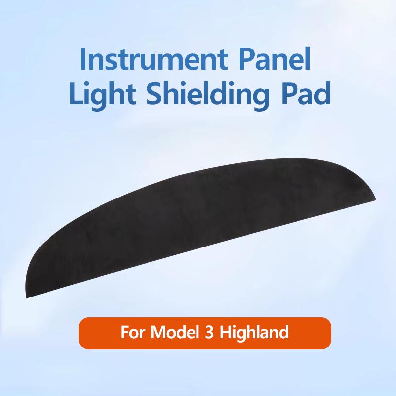 

Накладка для защиты от света на приборную панель для Model Y 3, солнцезащитная и светоблокирующая накладка, аксессуары для модификации центральной консоли Other