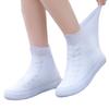 Rain Shoe Covers Waterproof Dustproof Reusable Overshoes Thickened Silicone Shoe Covers for Women