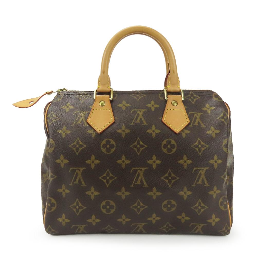 Used LOUIS VUITTON Handbag Speedy 25 M41528 Monogram Brown Mini Boston